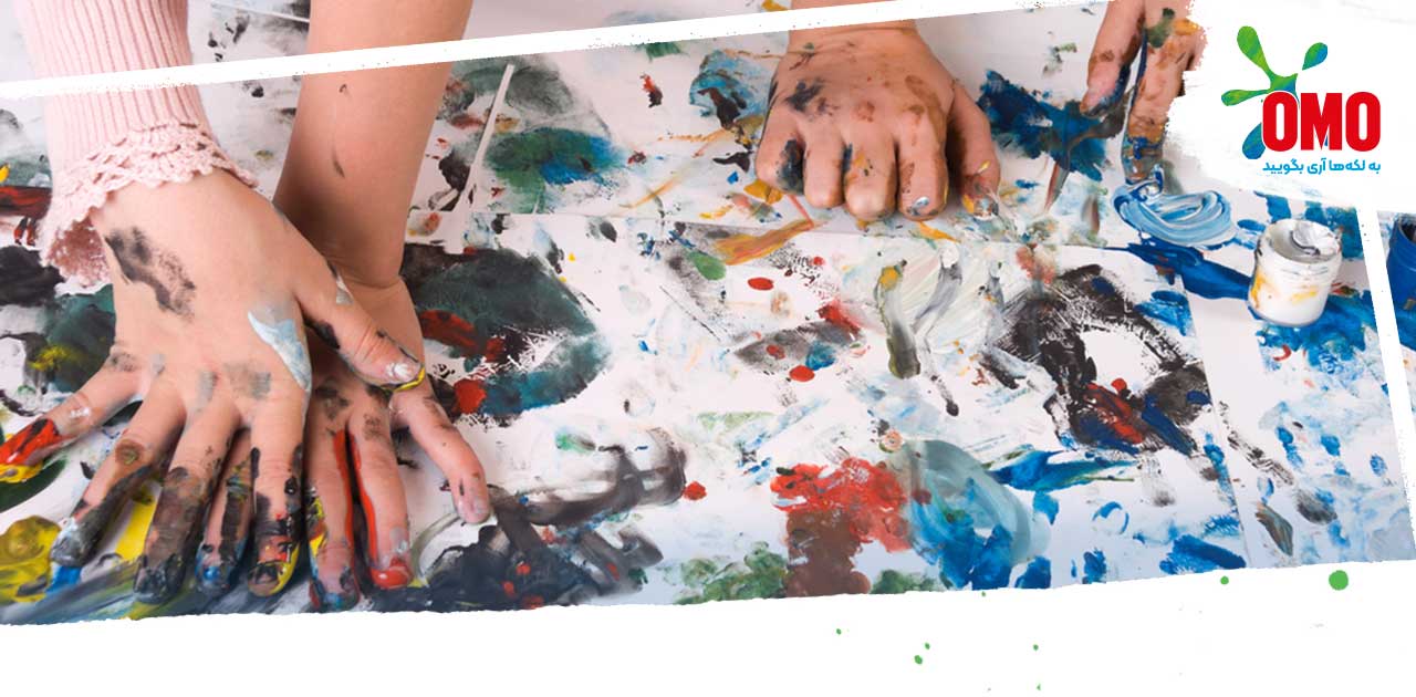 رنگ روغن از روی لباس چطوری پاک می شود؟